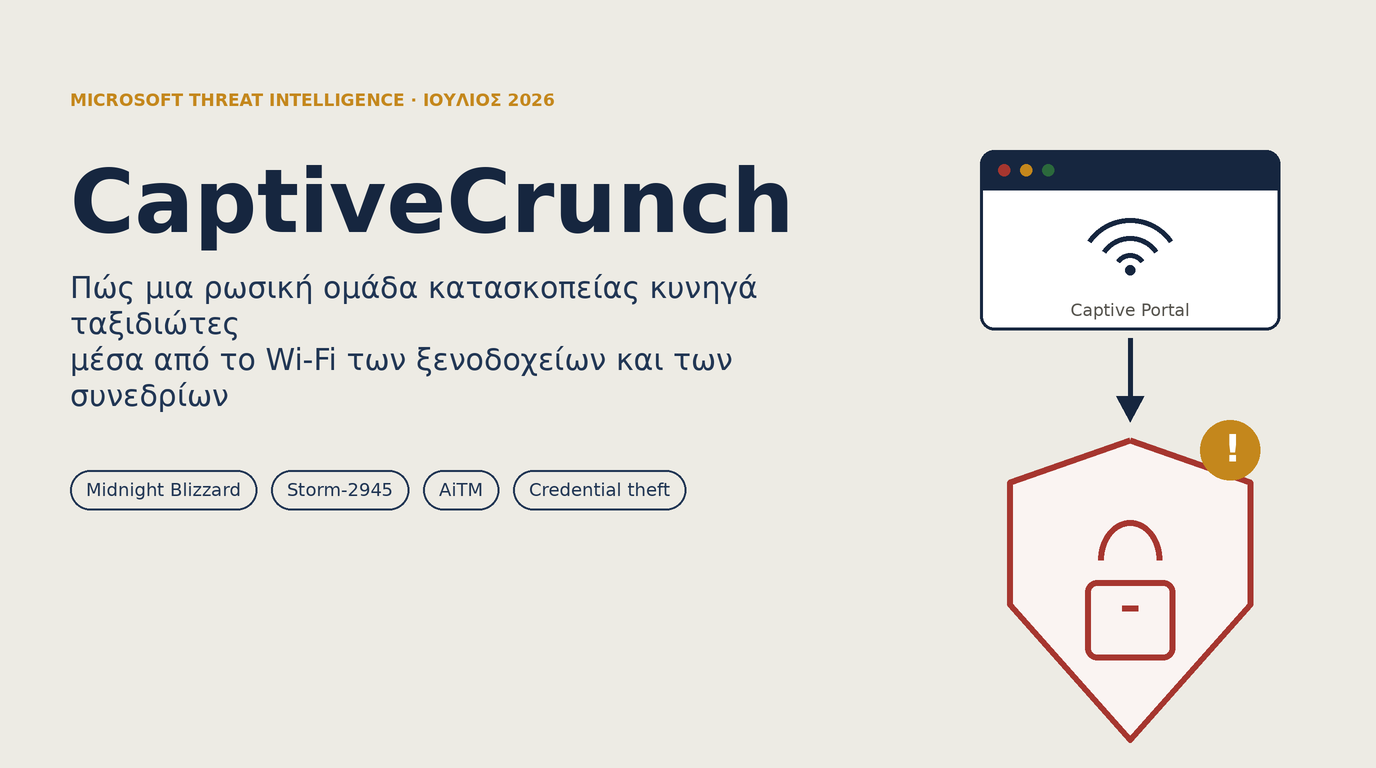 CaptiveCrunch: ρωσική επίθεση σε ταξιδιώτες μέσα από το Wi-Fi ξενοδοχείων και συνεδρίων
