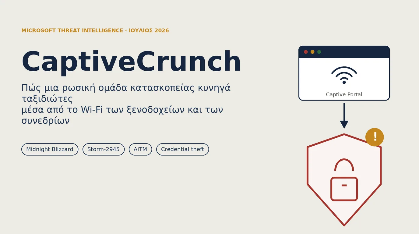 CaptiveCrunch: ρωσική επίθεση σε ταξιδιώτες μέσα από το Wi-Fi ξενοδοχείων και συνεδρίων
