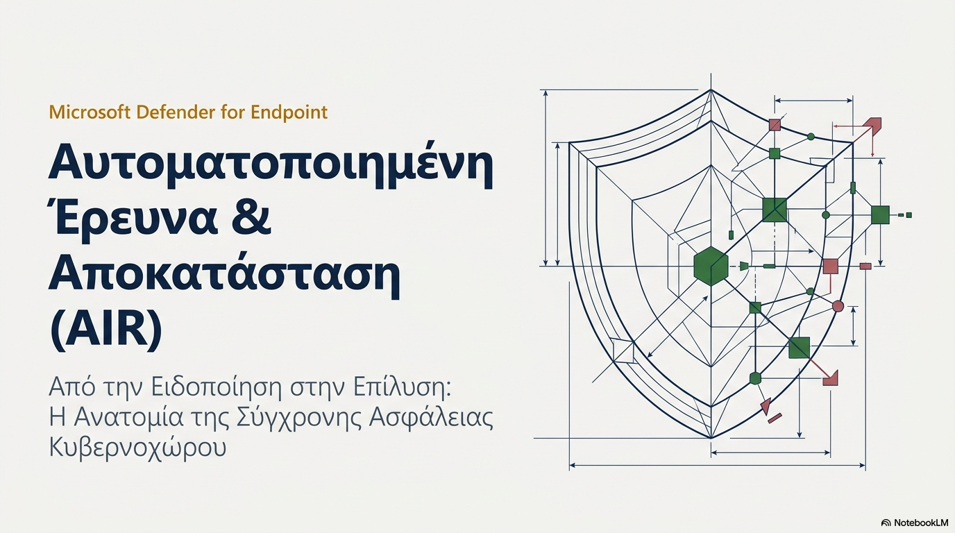 Η εξέλιξη του Automated Investigation & Response στο Microsoft Defender, από το χειροκίνητο triage στην αυτόνομη απόκριση