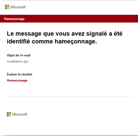 Το ίδιο notification email localized στα Ελληνικά